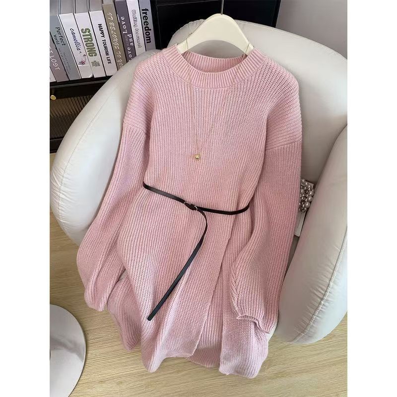 Winter Outfit A Full Set Of French Retro Dresses For Women